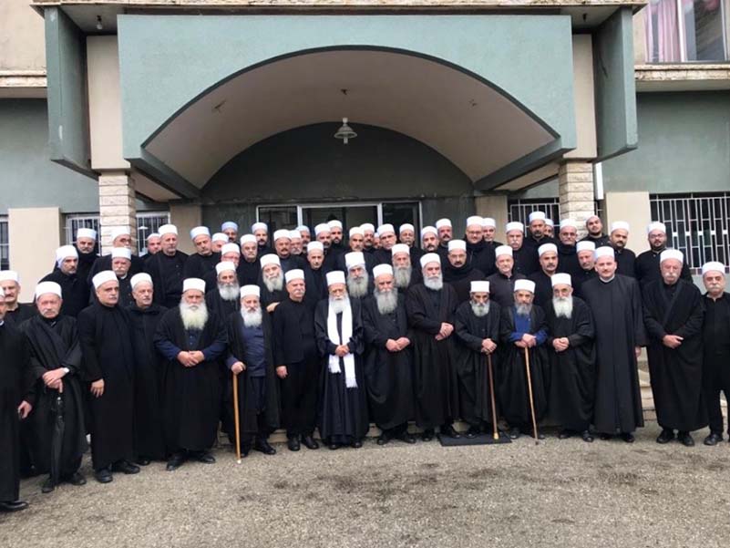  شيخ عقل طائفة الموحدين الدروز الشيخ نعيم حسن