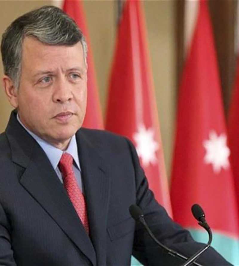  العاهل الأردني