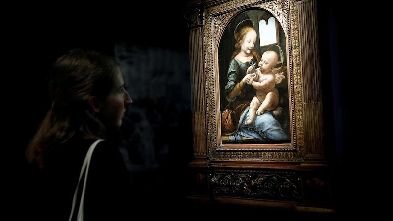  أكثر من مليون زائر لمعرض دا فينتشي في اللوفر