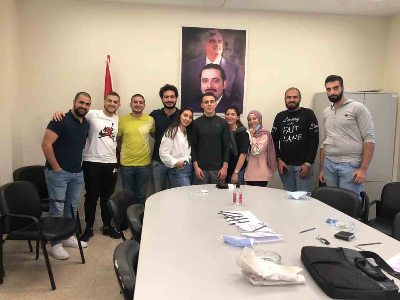 وفد الرؤية العالمية بحث مع رئيس بلدية مجدلا مشروع مساعدات غذائية