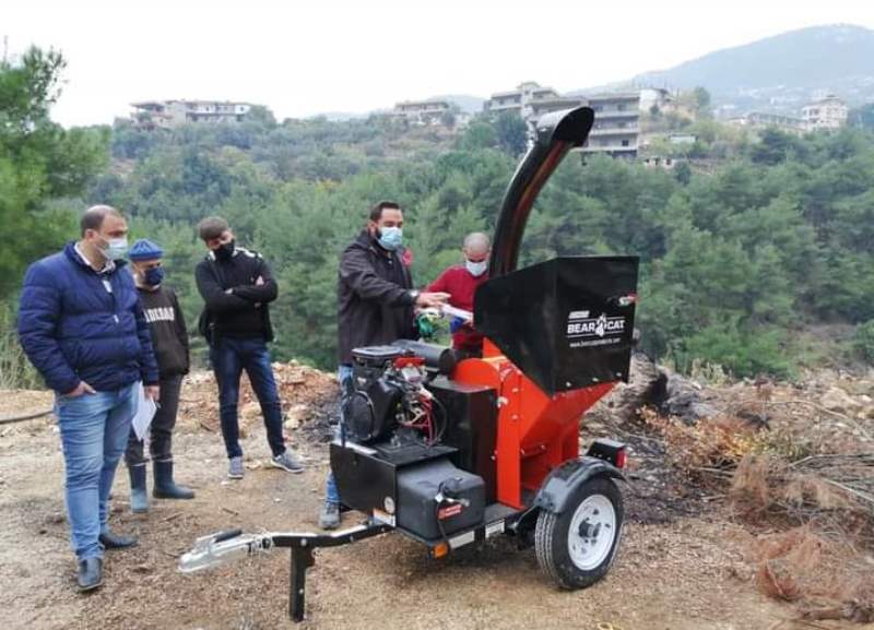 بلدية عكار العتيقة تسلمت آلة فرم للمخلفات الزراعية