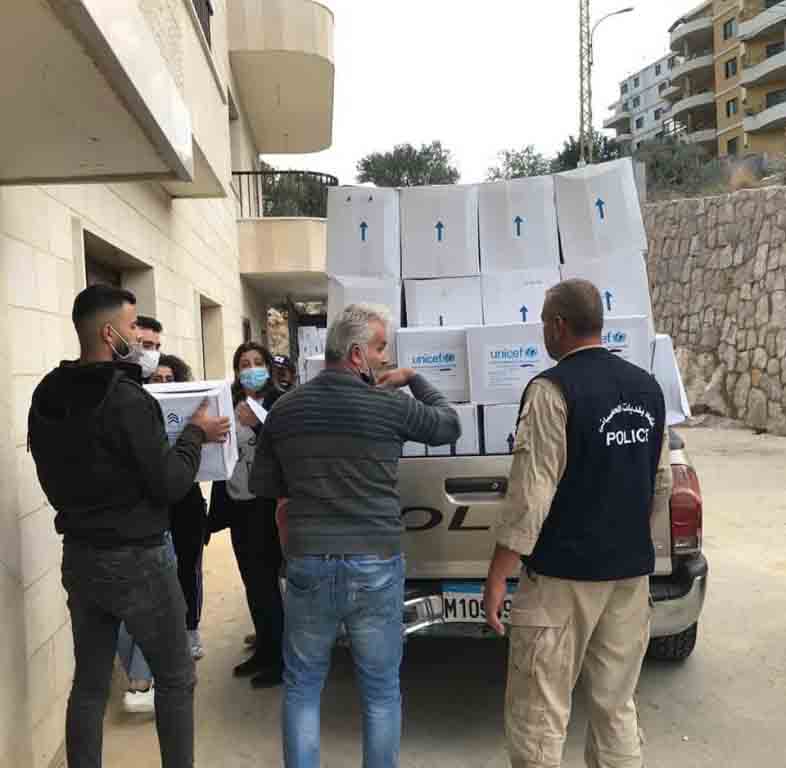 إتحاد بلديات الحاصباني تابع تقديم المساعدات إلى المصابين بالفيروس