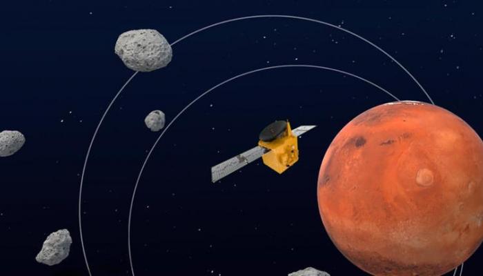 مسبار الأمل الإماراتي يرسل أولى صوره عن المريخ