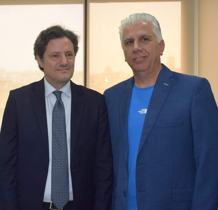 الناشط السياسي والبيئي المحامي بول الحامض مشاركا في أفتتاح     "دار البيان ".