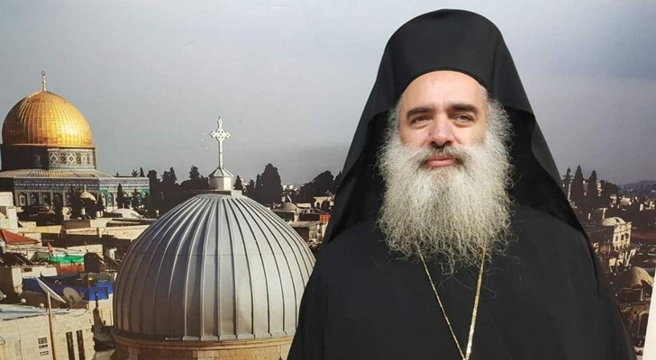 المطران ثيودوسيوس 'عطالله حنا'يدعوا إلى التحرك الفوري ضد تصعيد الحرب في فلسطين...