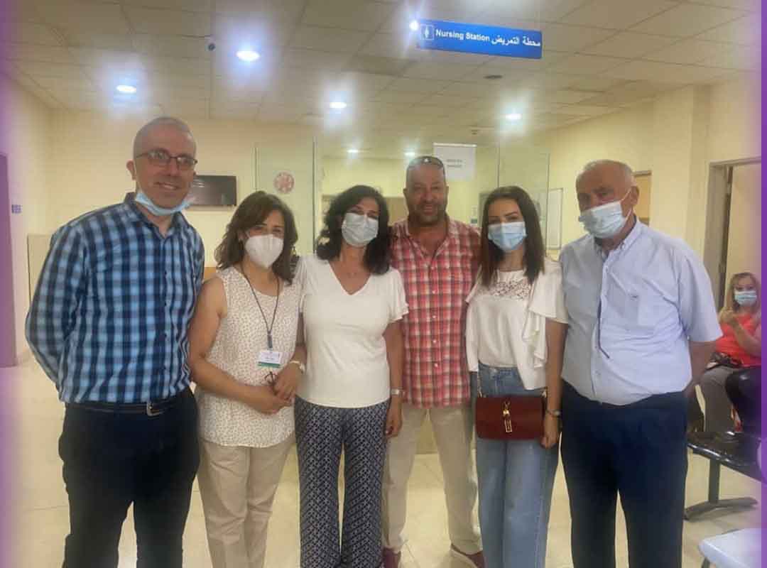 جولة لـ د. لارا البراك ضمن ماراتون فايزر في محافظة البقاع 