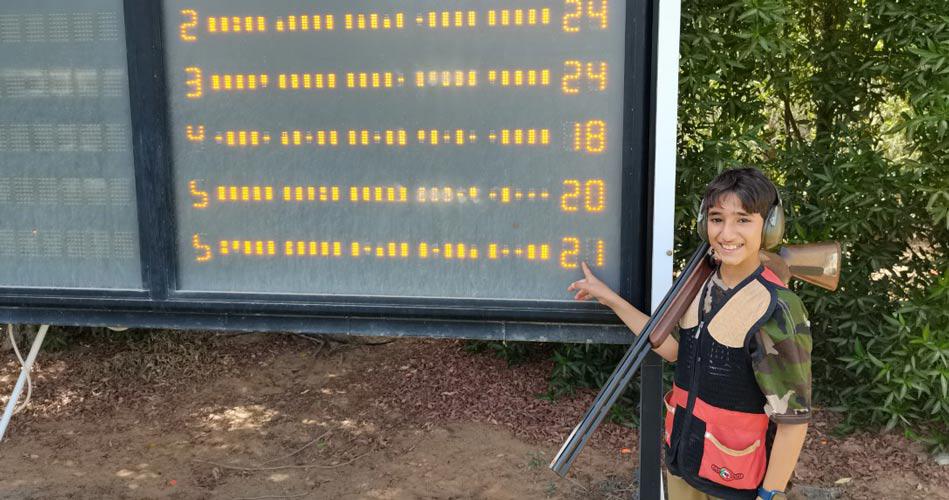 مشروع بطل “اسكيت” اسمه محمد احمد بن حشر ابن فطيس والحمادي يتصدران اليوم الافتتاحي لبطولة رماية الاطباق