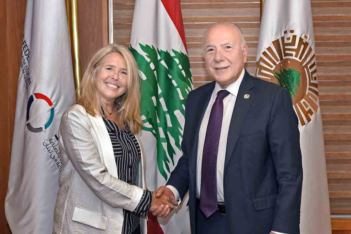 دبوسي يضع إمكانات ومختبرات غرفة طرابلس الكبرى  بتصرف برنامج الأغذية العالمي دعماً للجهود الإنسانية