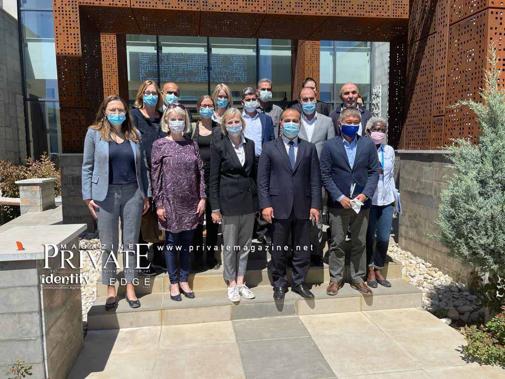 بلدية مجدل عنجر تستضيف وفد دبلوماسي إسكندينافي