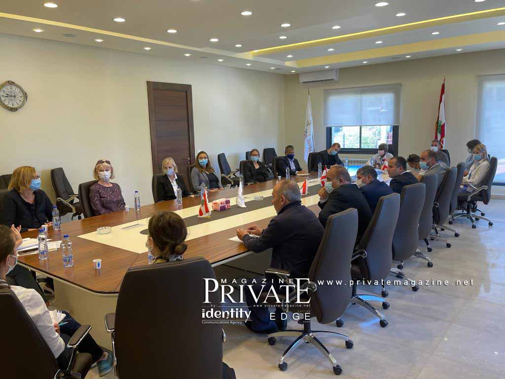 بلدية مجدل عنجر تستضيف وفد دبلوماسي إسكندينافي