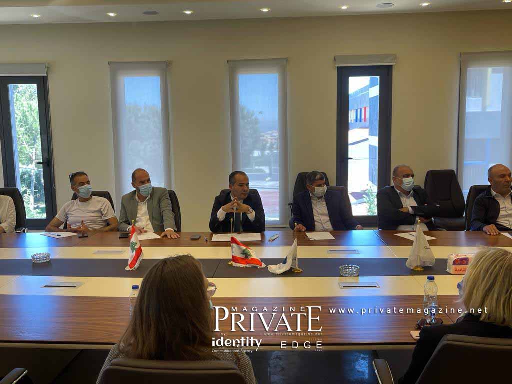 بلدية مجدل عنجر تستضيف وفد دبلوماسي إسكندينافي