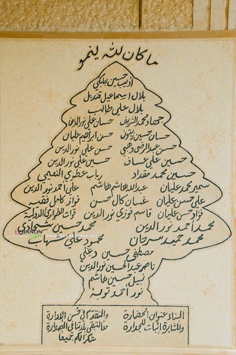 رئيس بلدية برج قلاوية الحاج محمد نور الدين: عامل لدى رب عمل واحد بلدته قلاوية 
