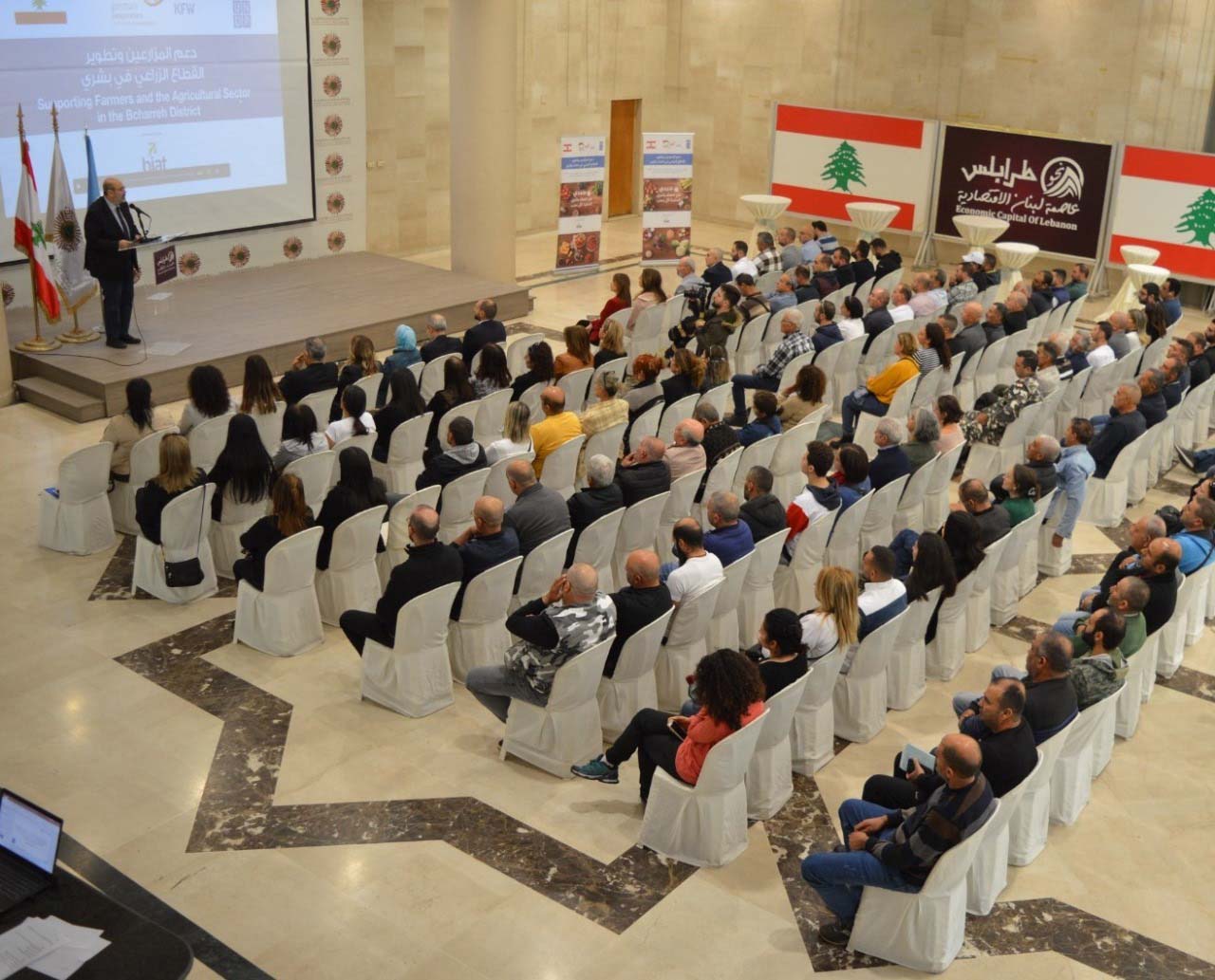 إختتام  مشروع "دعم المزارعين وتطوير القطاع الزراعي في قضاء بشري"