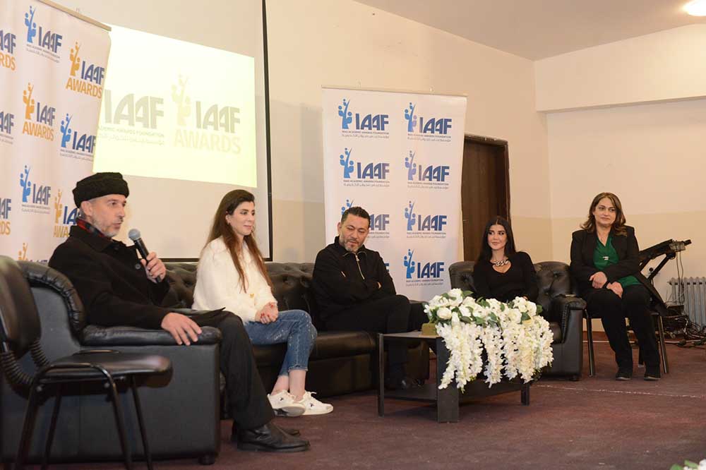  ‎إيناس الجرمقاني وزياد برجي يطلقان مسابقة "IAAF AWARDS" في ثانوية بعقلين الرسمية