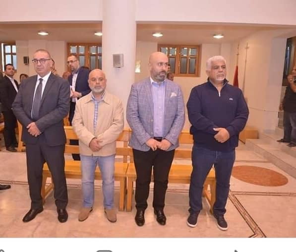 ربيع عاصي يشارك في قداس شهداء ١٣ تشرين، في زحلة