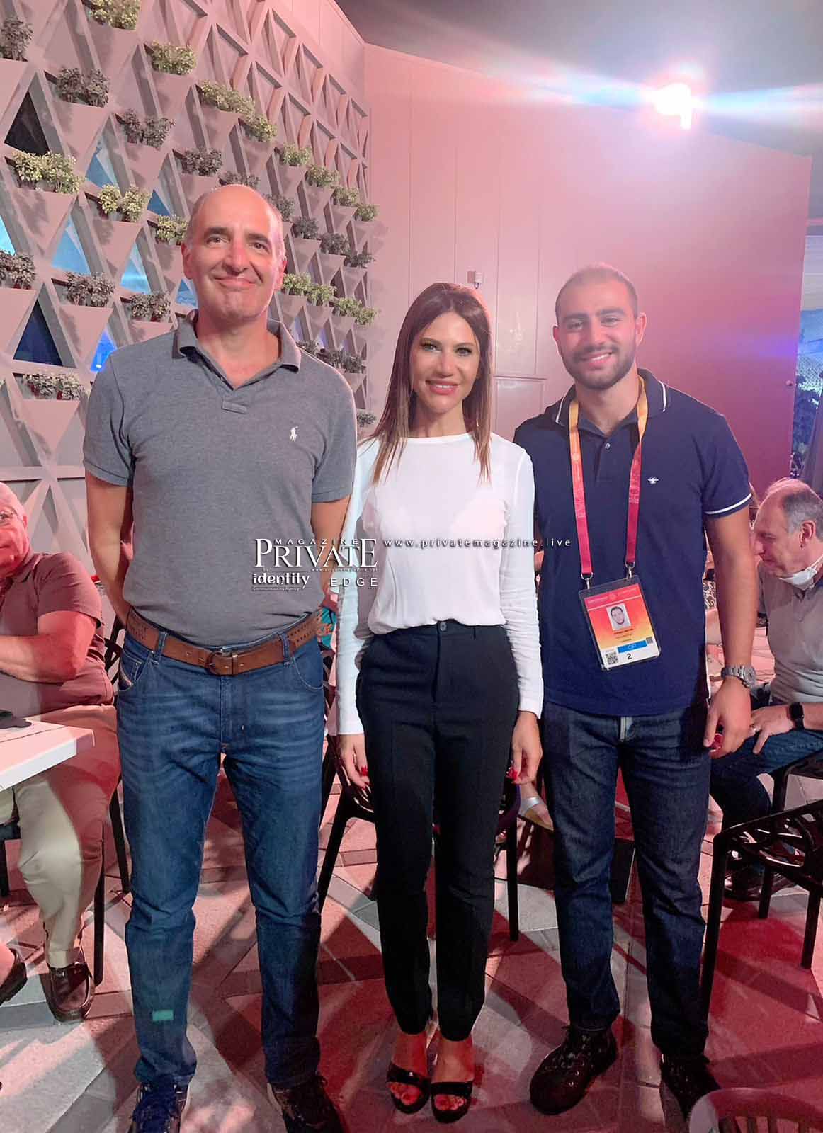 كارن البستاني ونشاط ناجح يجمع البرازيل ولبنان على أرض الإمارات العربية المتحدة