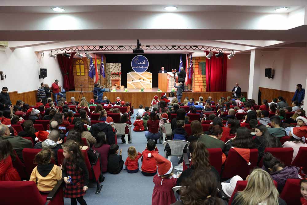 لائحة انماء الحدث تحتفل بالميلاد وتزرع الفرح على طريقتها الخاصة..