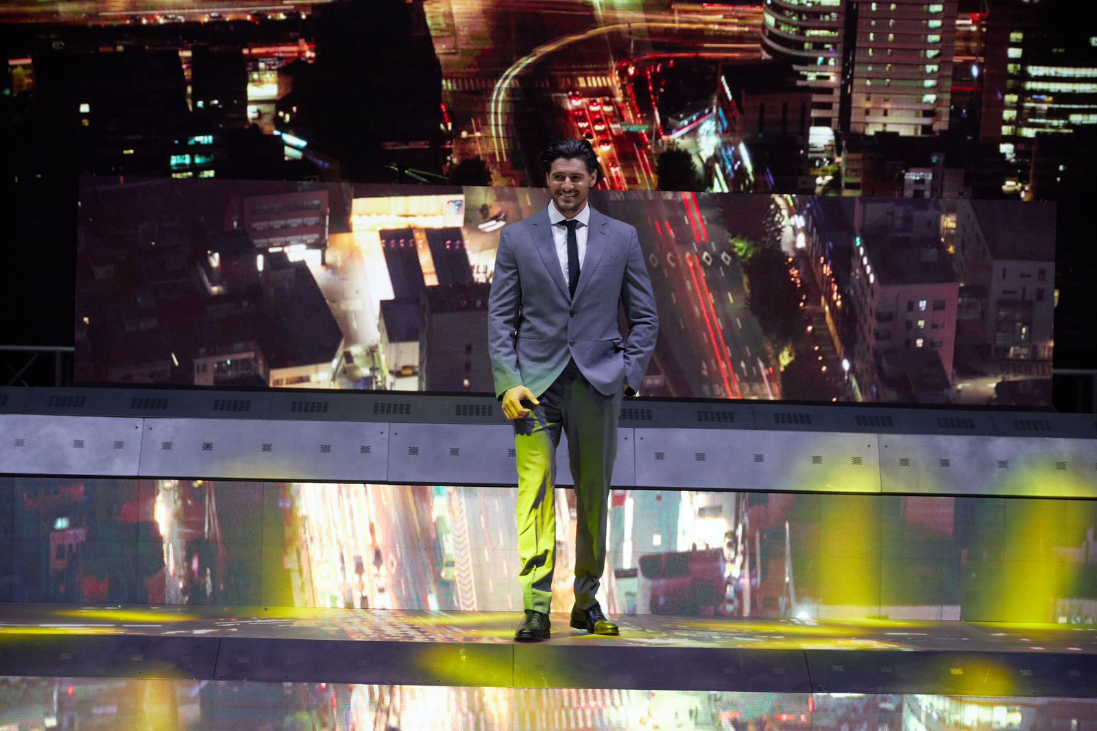 اللبناني إدغار جمّيل وصيف اول لمسابقة Man of the globe international