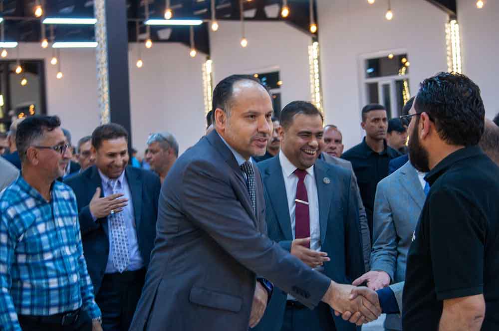 العراق : بحضور شخصيات أكاديمية وسياسية المعهد التقني النجف يشهد افتتاح النادي الطلابي