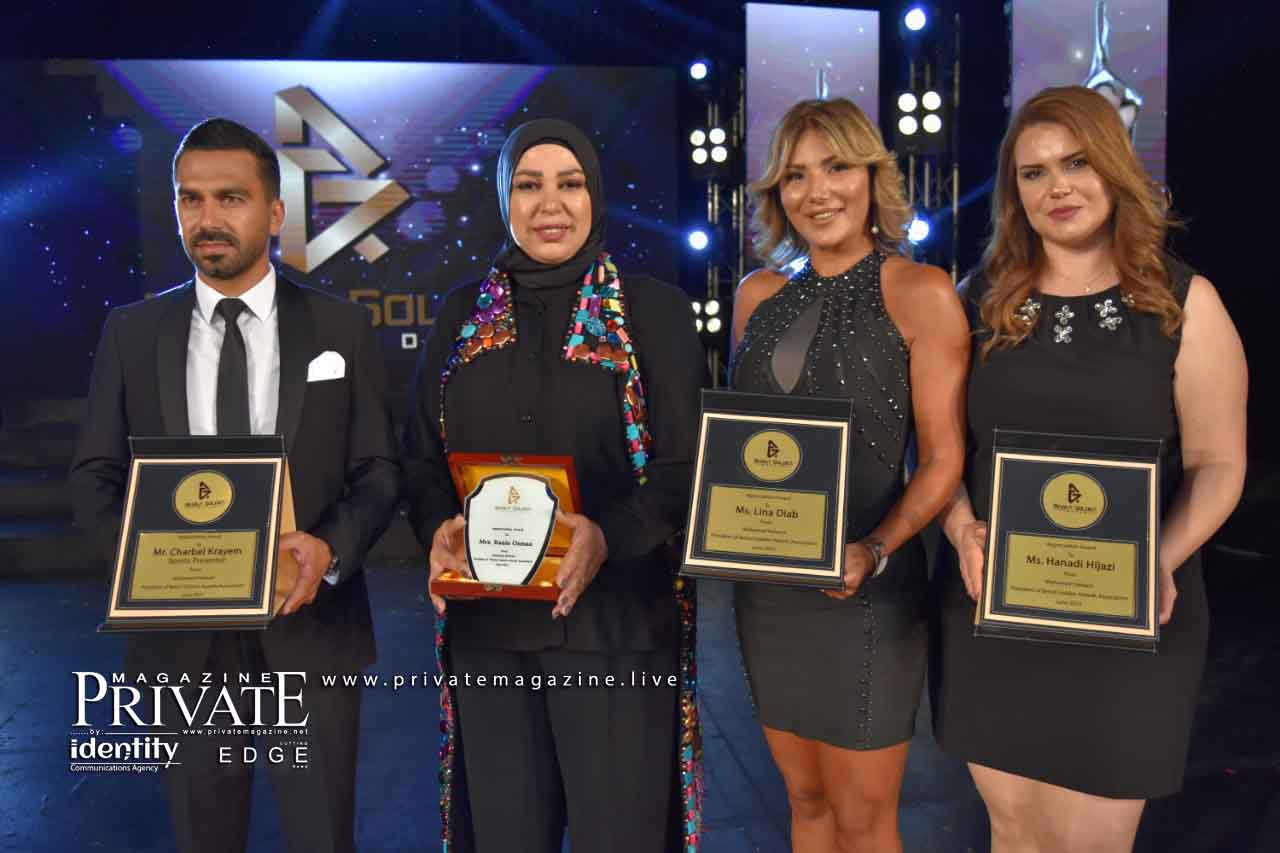 حفل "​بيروت غولدن أووردز​" برعاية وزارة السياحة اللبنانية يكرّم وجوهاً بشتى الميادين