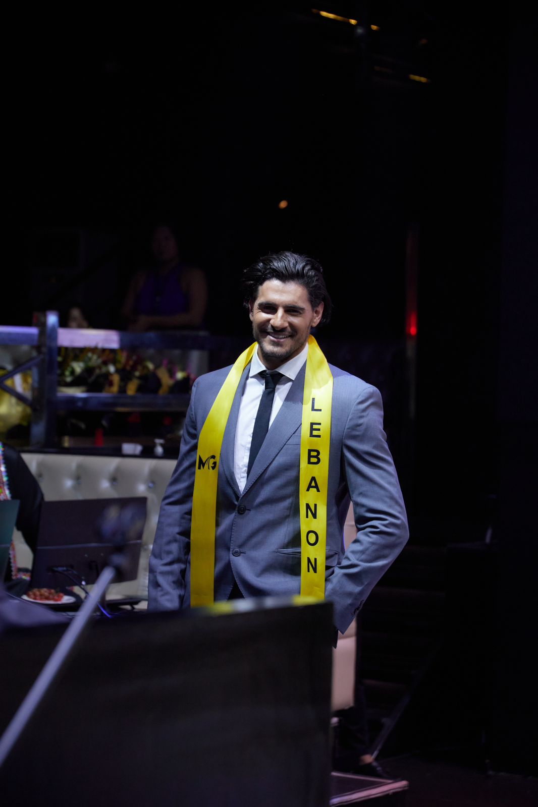 اللبناني إدغار جمّيل وصيف اول لمسابقة Man of the globe international