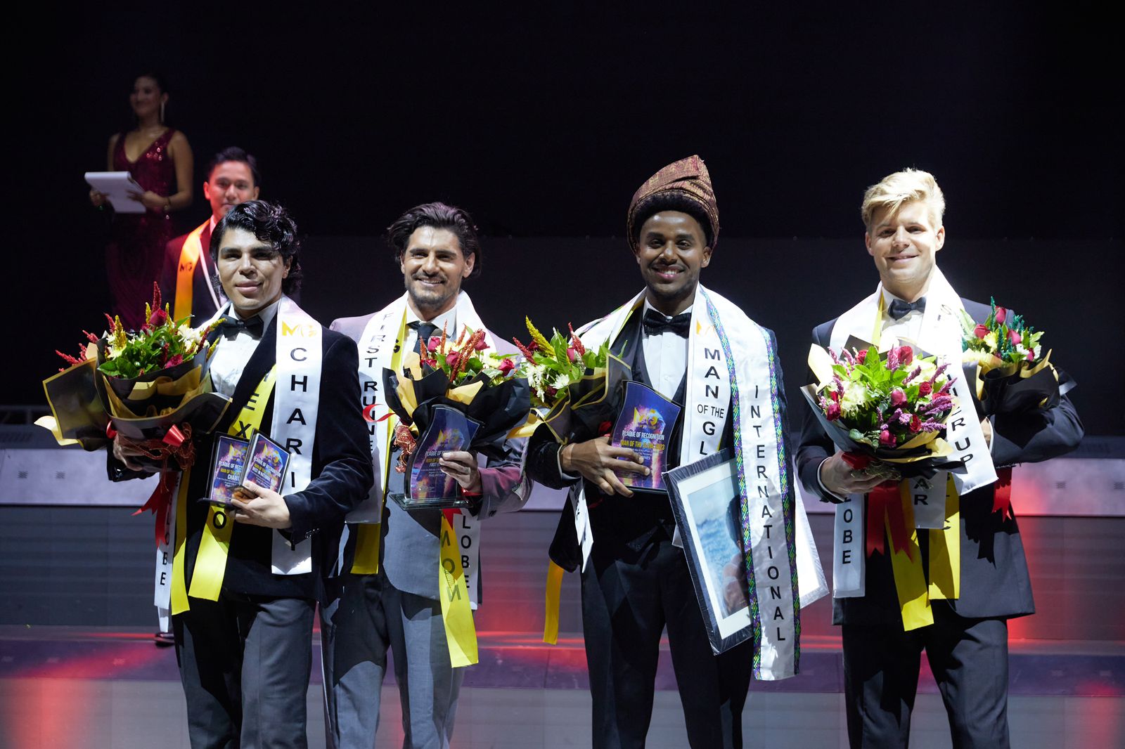 اللبناني إدغار جمّيل وصيف اول لمسابقة Man of the globe international