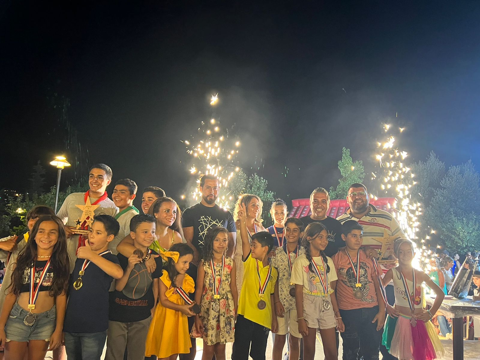 سهرة للمواهب الفتية تستقطب الاف المتفرجين في حفل نظمته حركة شباب الشرق