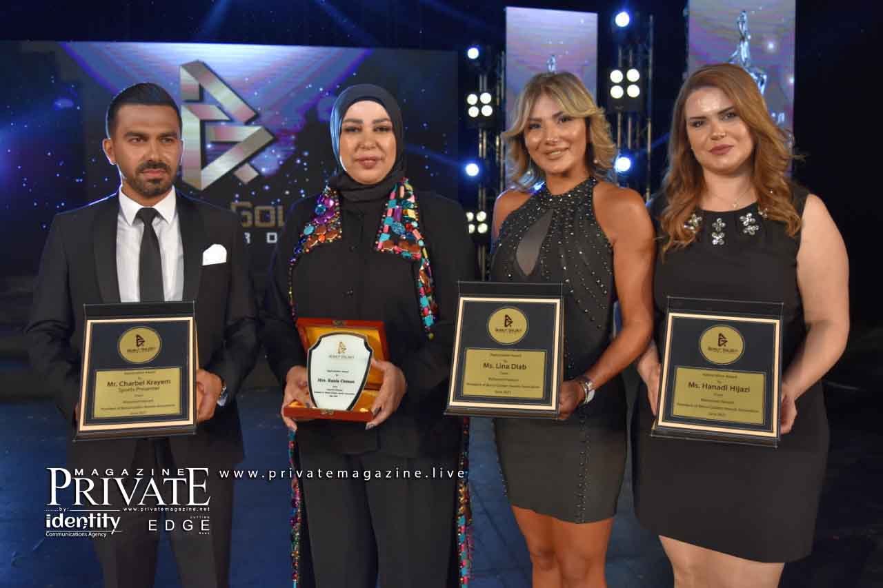 حفل "​بيروت غولدن أووردز​" برعاية وزارة السياحة اللبنانية يكرّم وجوهاً بشتى الميادين