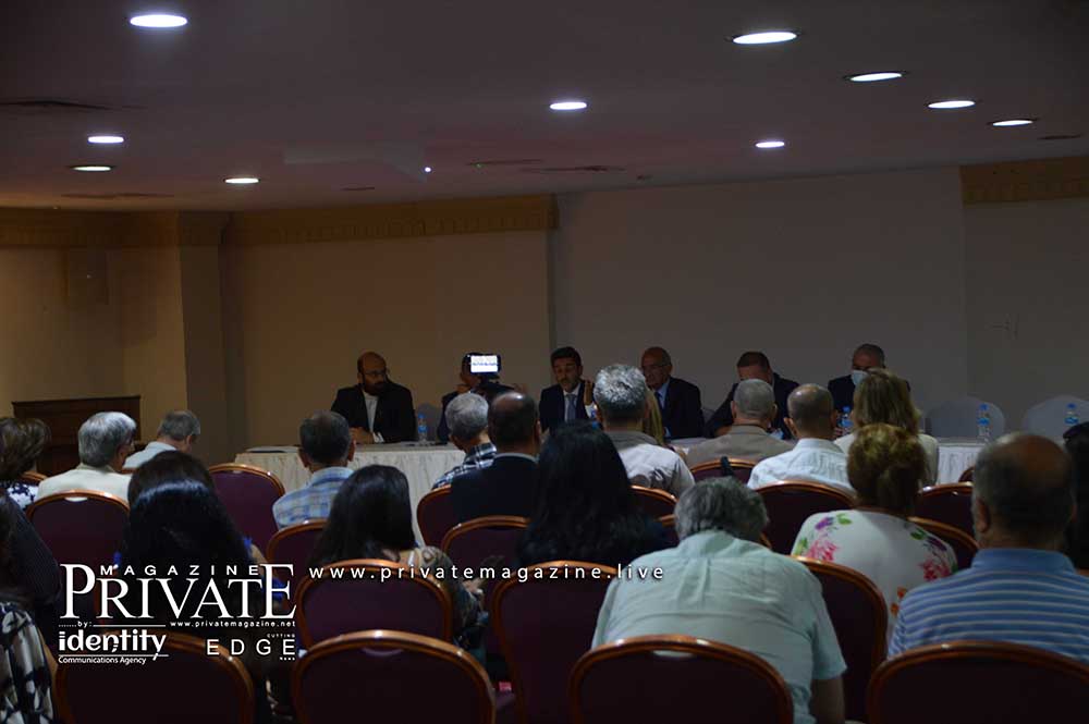 منبر زحلة الثقافي والاجتماعي يستضيف الدكتور يوسف ساسين في ندوة حوارية حول النيابة مفهوم ديموقراطي ودستوري في اوتيل قادري_زحلة