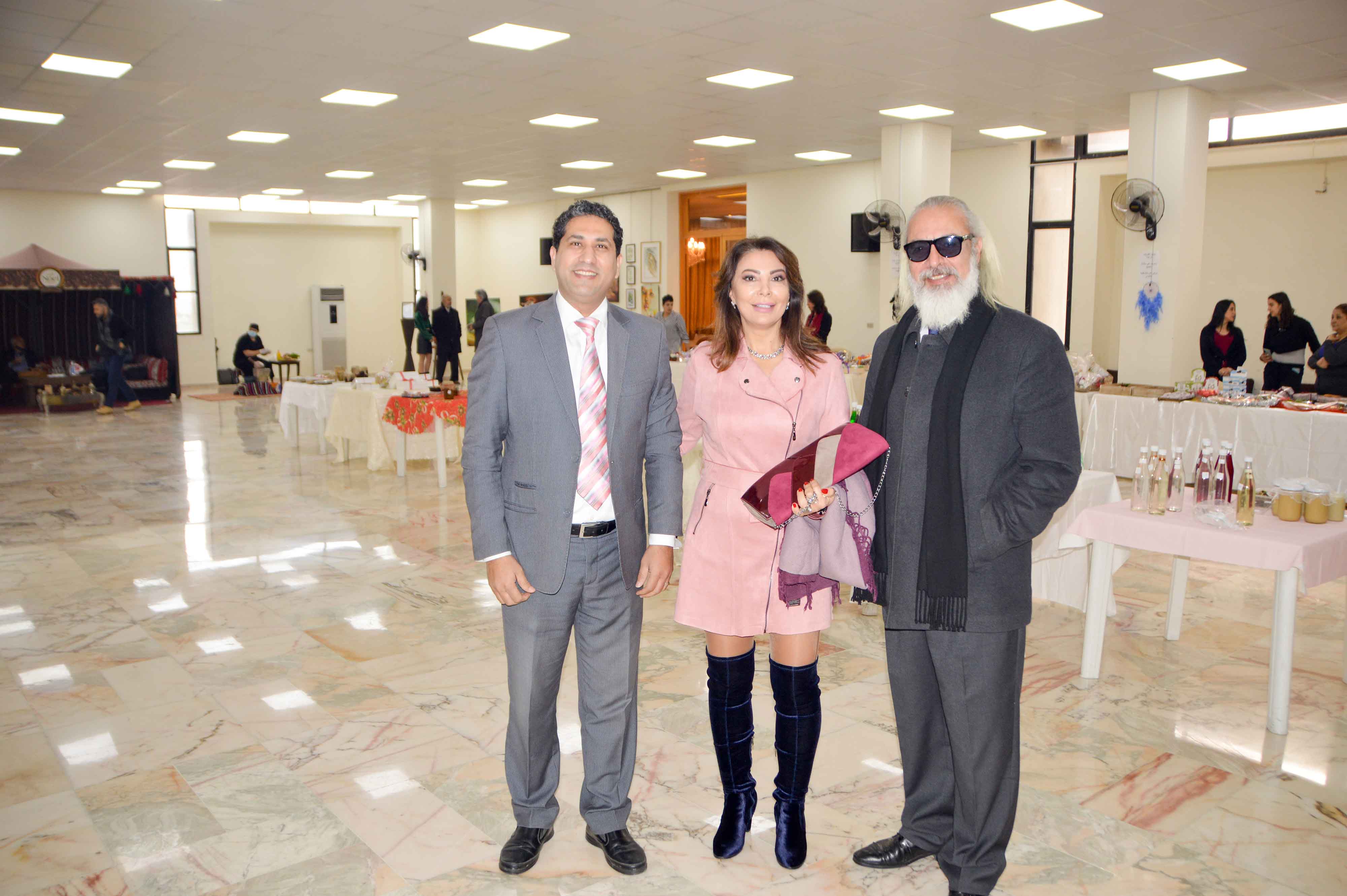 ضمن فعاليات المشروع الخيري: "لبنان بكل الدني" معرض:"النساء الحرفيات نساء قياديات"