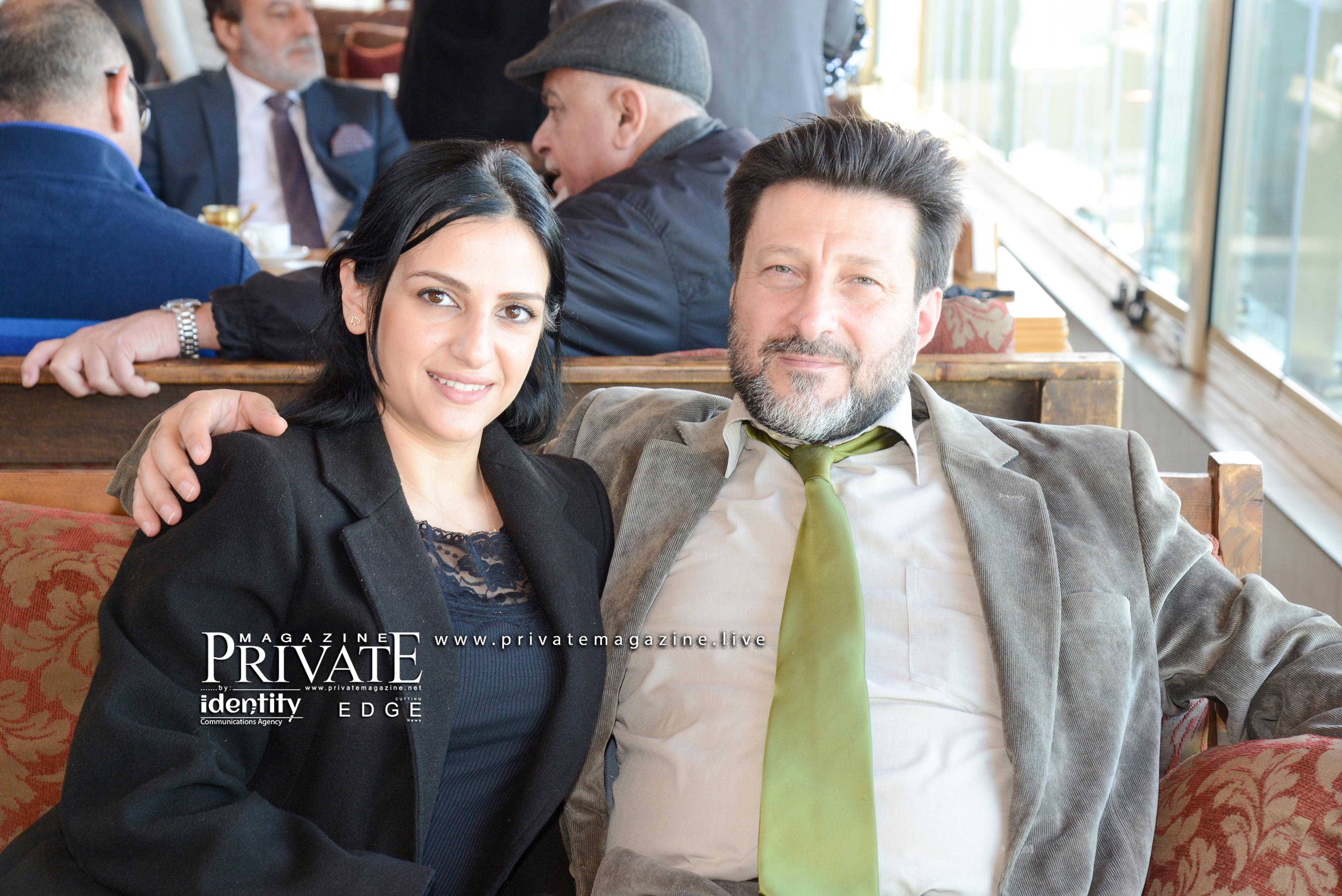 برايفت ماغازين تقيم لقاء ميلادي في الفانوس كافيه "عاليه"