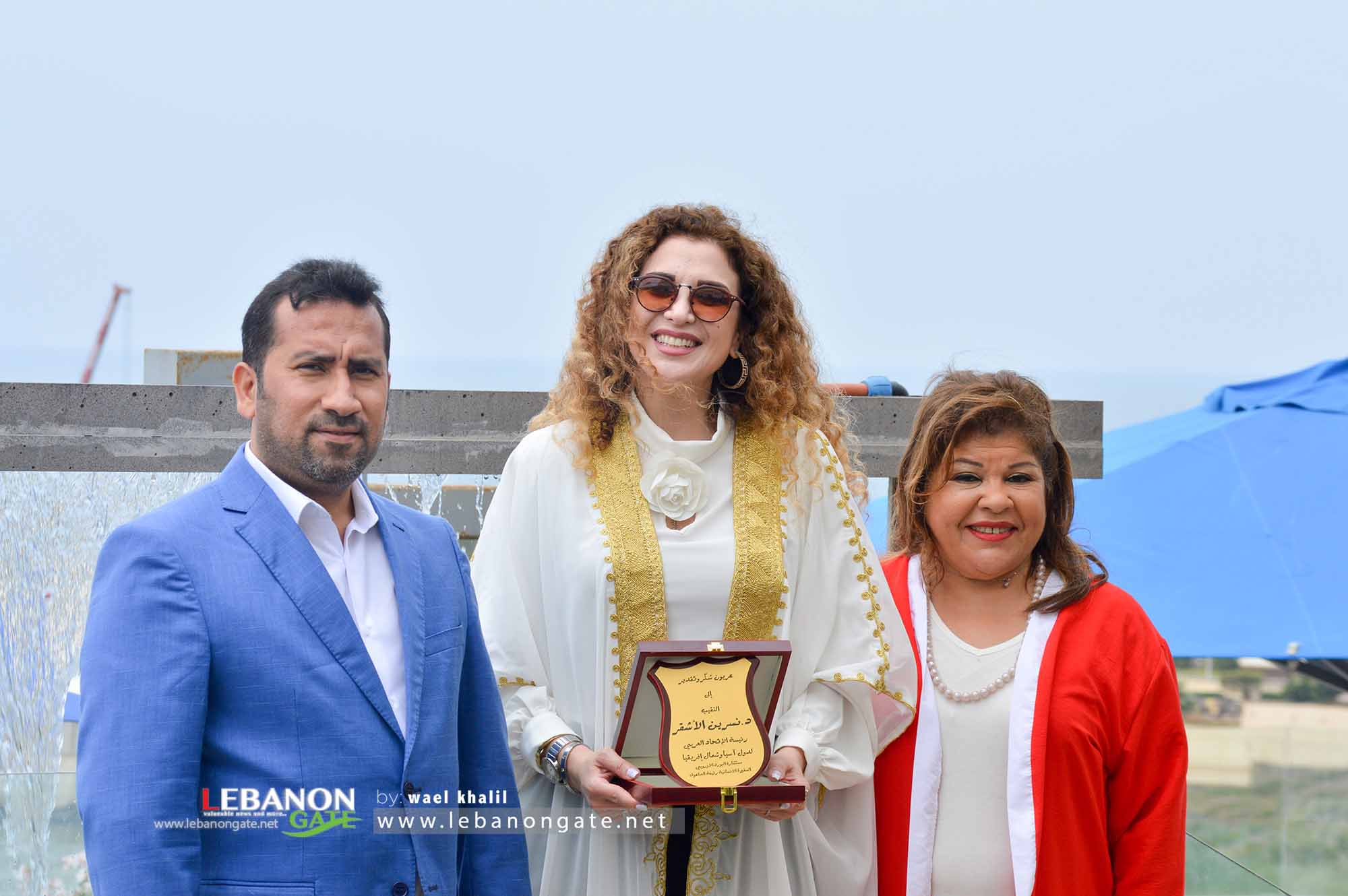 تكريم رئيسة الاتحاد العربي للبصريات نسرين الأشقر