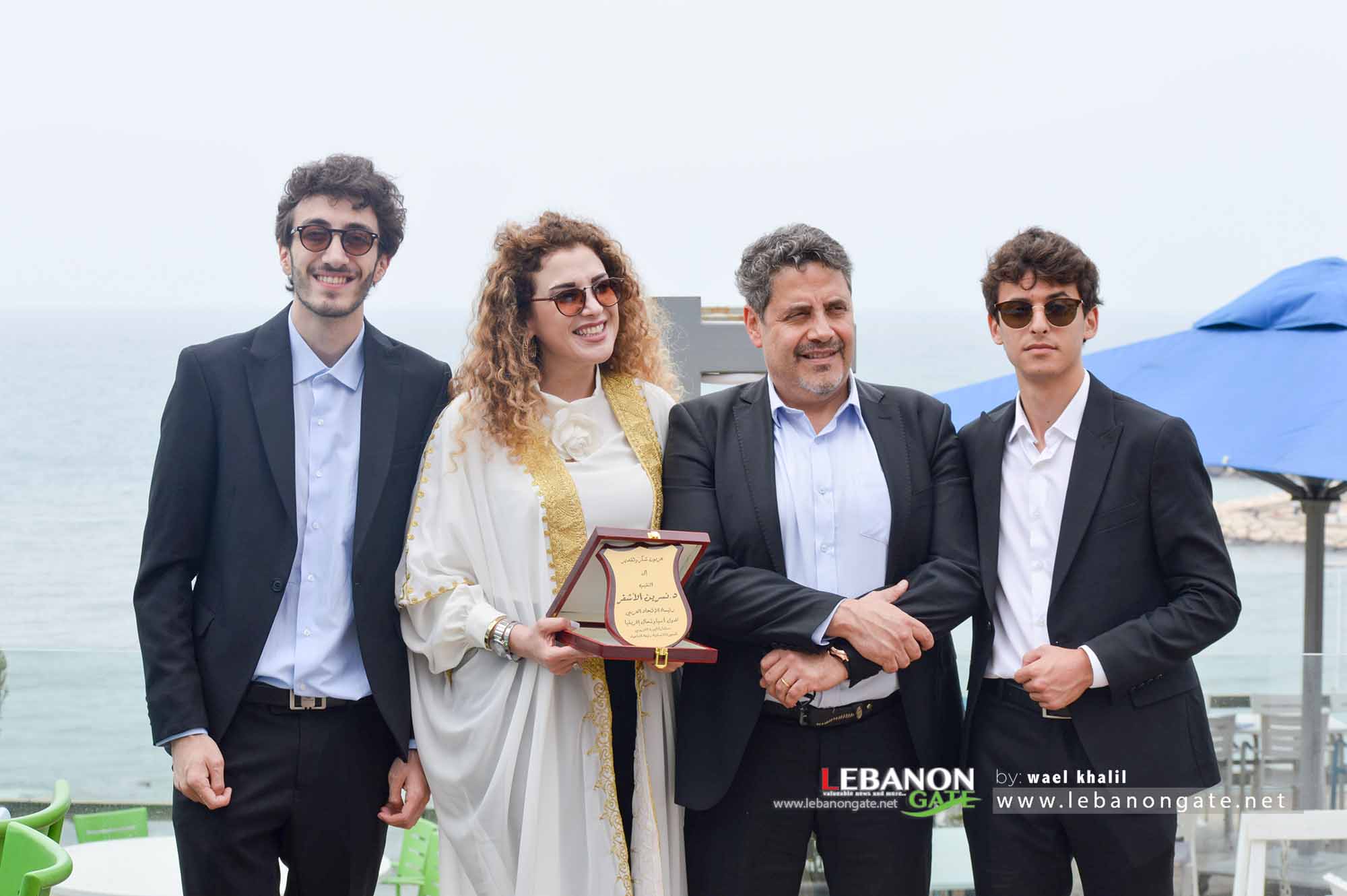 تكريم رئيسة الاتحاد العربي للبصريات نسرين الأشقر