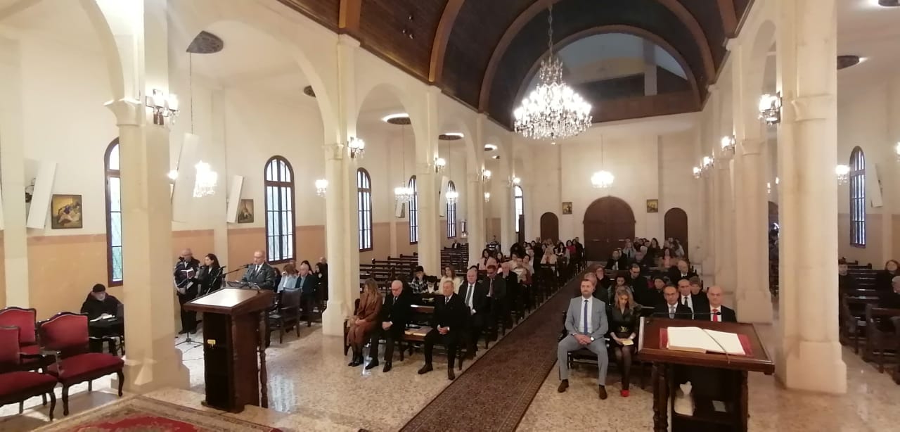 المطران العمار أحتفل بالذبيحة الإلهية بمناسبة عيد الميلاد المجيد في مطرانية صيدا المارونية: "علينا أن نتفاهم على أسس مشتركة من أجل السلام في هذا الوطن.. "