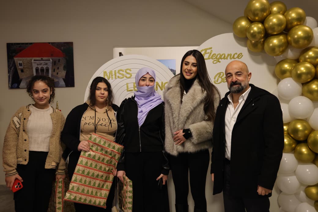 ملكة جمال لبنان بيرلا حرب في زيارة ميلادية إلى الباروك - الفريديس: من عبق الأرز إلى دفء العطاء