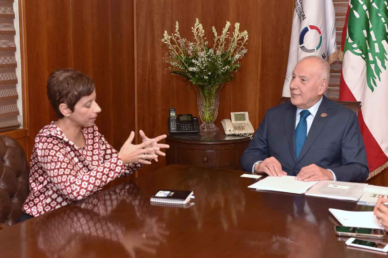 سفيرة قبرص في غرفة طرابلس الكبرى.. إقامة يوم لبناني قبرصي حول سبل إقامة مشاريع تجارية وصناعية