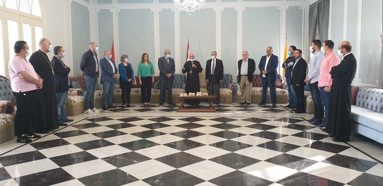 رئيس وأعضاء بلدية زحلة في زيارة تفقدية لحلّة الأبرشية الكاثوليكية الجديدة قبل إطلاقها رسميا الشهر المقبل