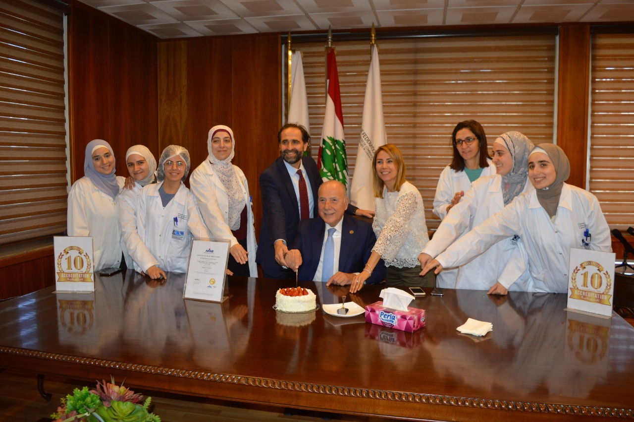  غرفة طرابلس الكبرى تحتفل بالإعتمادية البرونزية لمختبرات مراقبة الجودة