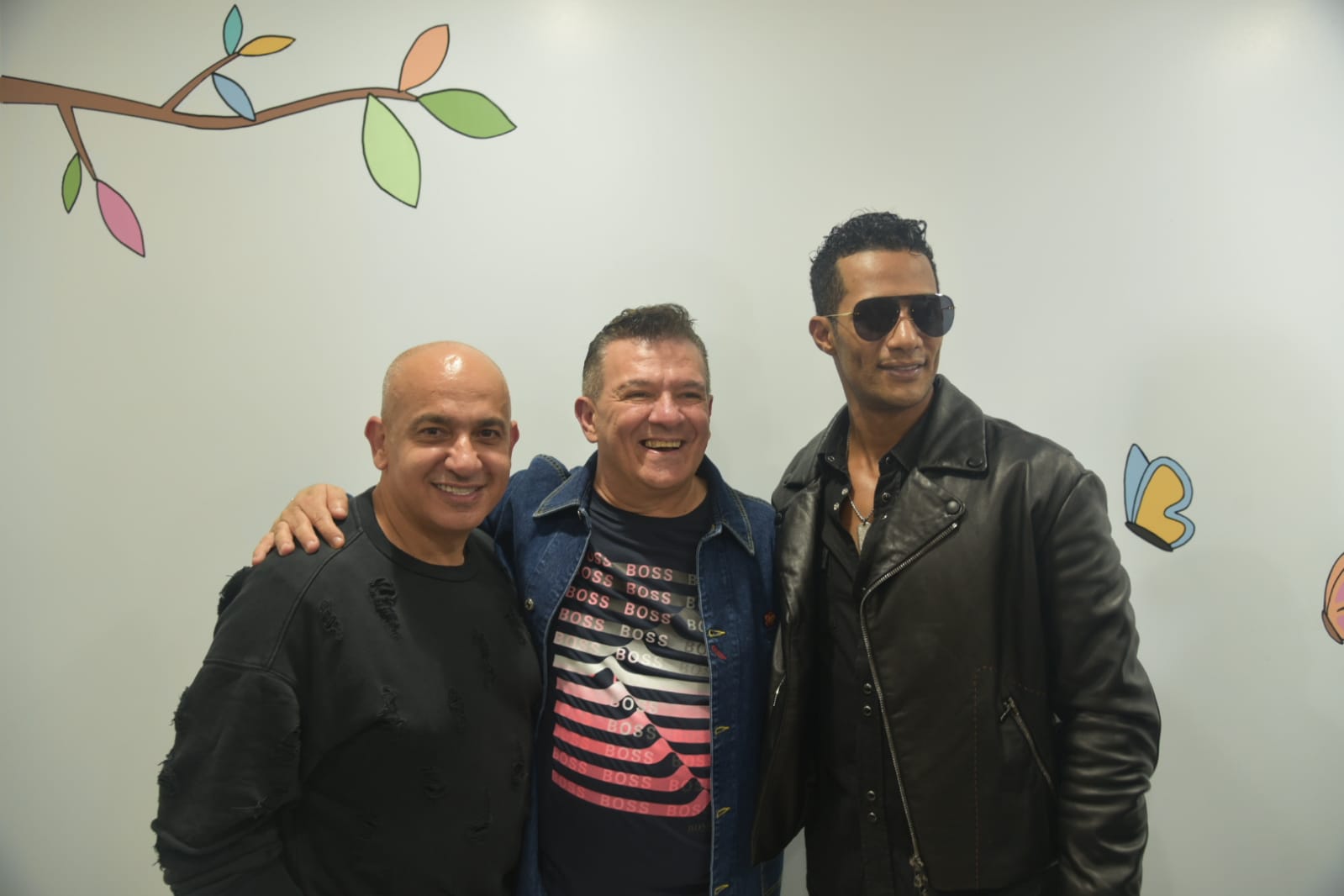 محمد رمضان في زيارة خاصة لمركز سرطان الاطفال في مستشفى الروم