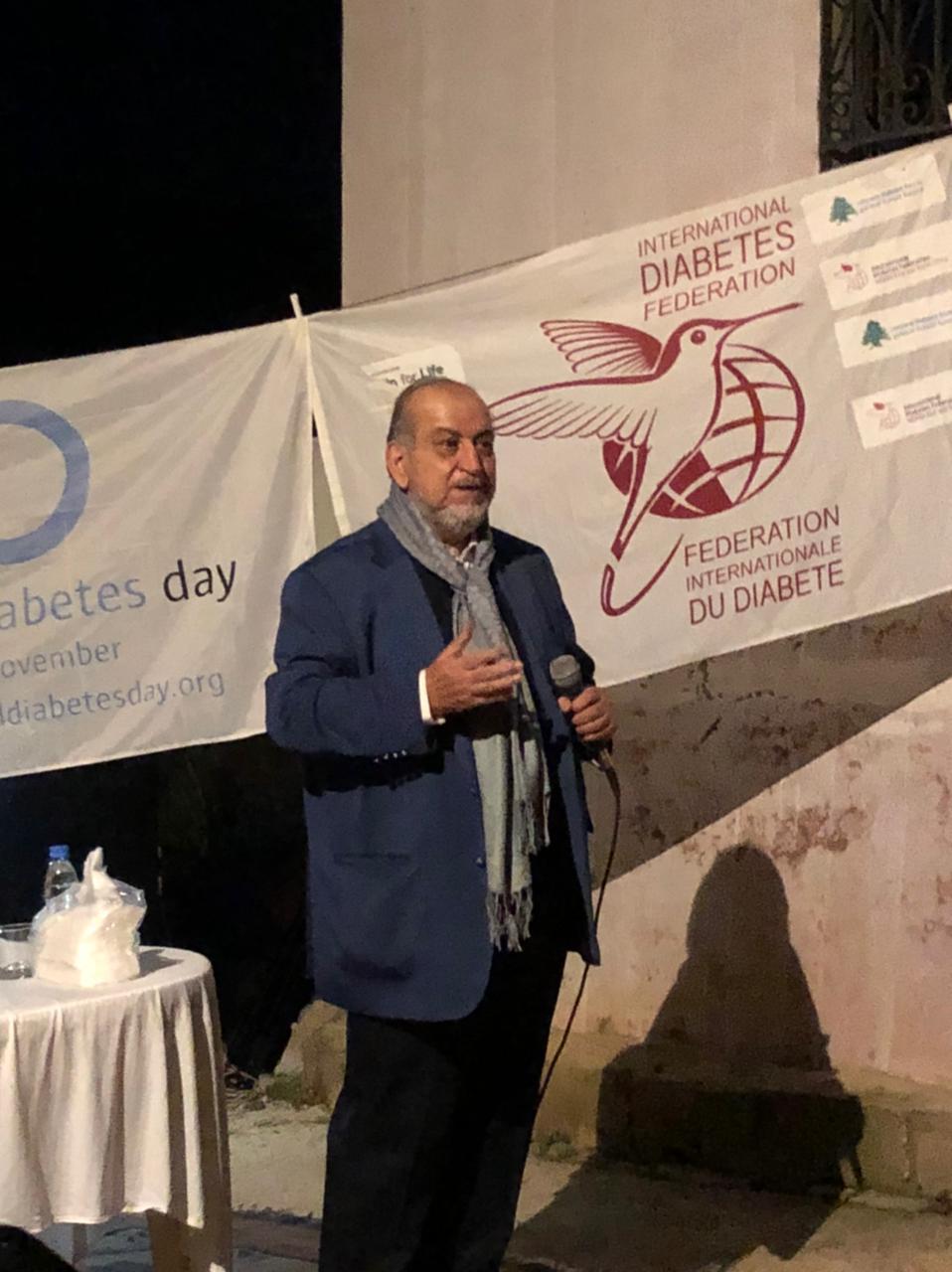 العمار يرعى  في برجا/عين الاسد ندوة حول حقوق مرضى السكري