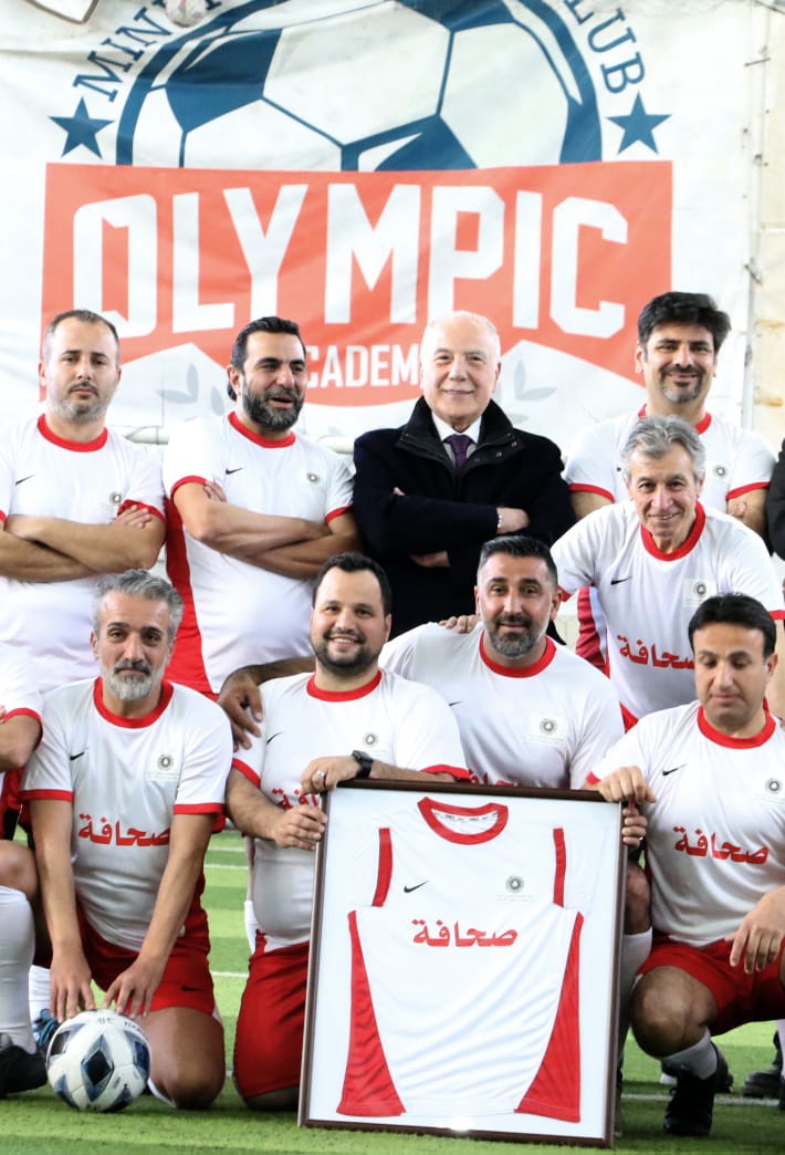 إطلاق فريق الاعلاميين بكرة القدم برعاية غرفة طرابلس الكبرى..