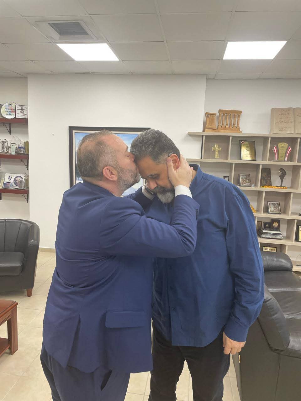 رئيس جمعية وجدة عكار والشمال لقمان الكردي في زيارة إلى وزيرة الشؤون الاجتماعية حنين السيد ومدير عام التربية عماد الأشقر لتعزيز التعاون