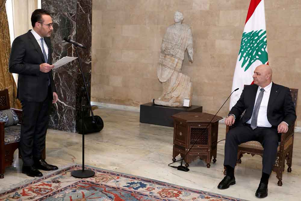 وفدٌ من تجمّع رجال وسيّدات الأعمال RDCL يزور رئيس الجمهوريّة