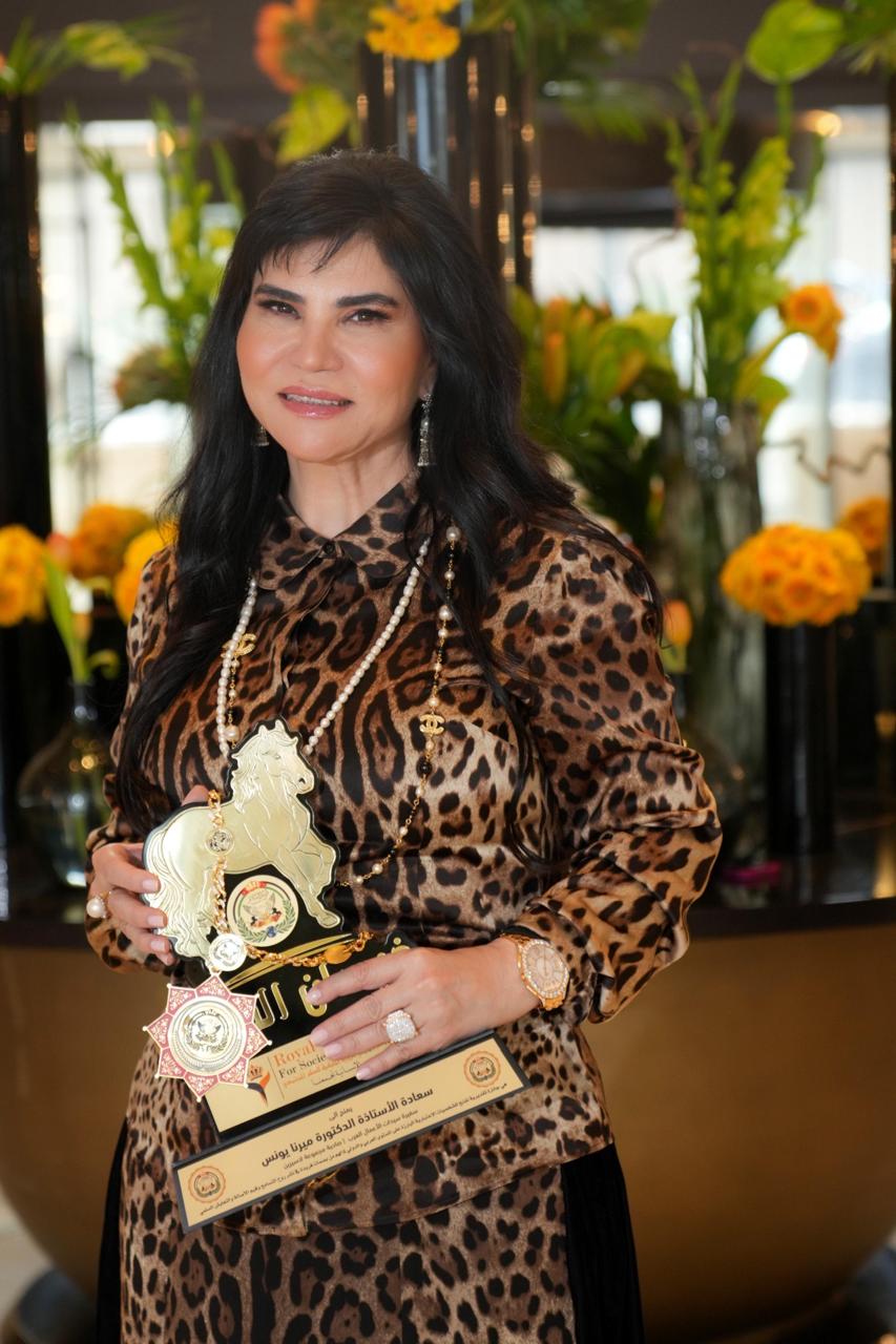 إلتقت المحامية سفيرة سيدات الأعمال العرب د.ميرنا يونس  نخبة من الشخصيات البارزة في عمّان الأردن الدكتور طلال أبو غزالة ودولة الرئيس أحمد الصفدي .