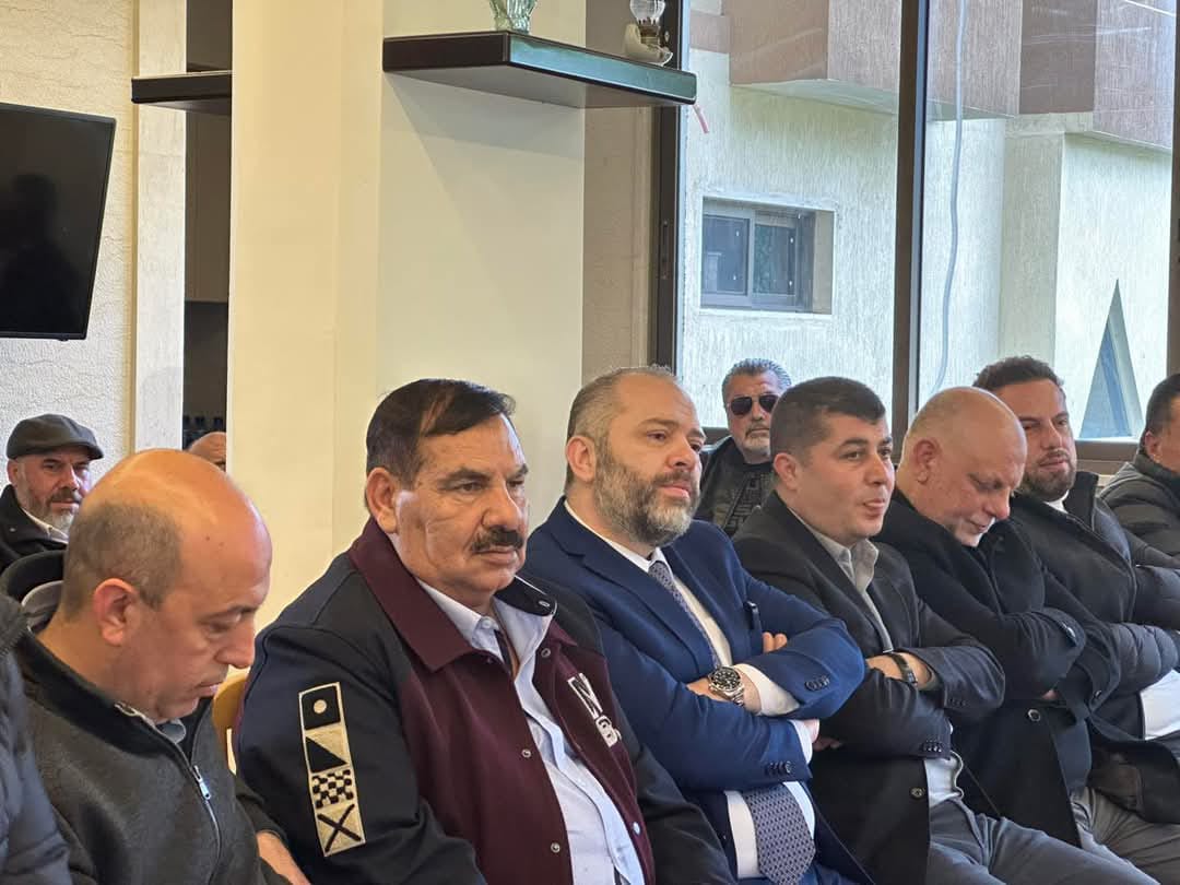 تكريم القاضي الشيخ الدكتور أحمد درويش الكردي في دارة الحاج عبد الغفور علم الدين في المنية