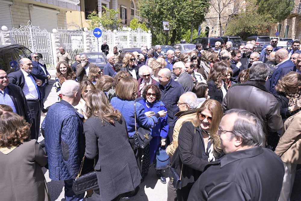 زحلة تكرّم الدكتور ملحم شاوول وتطلق اسمه على أحد شوارعها