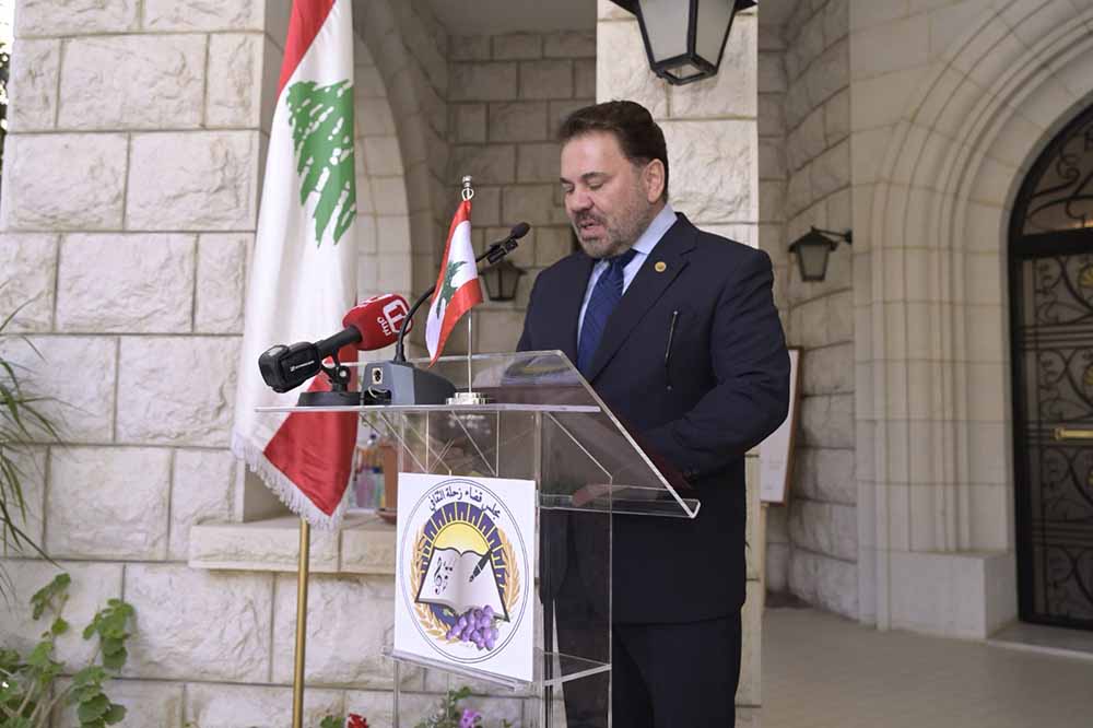 زحلة تكرّم الدكتور ملحم شاوول وتطلق اسمه على أحد شوارعها