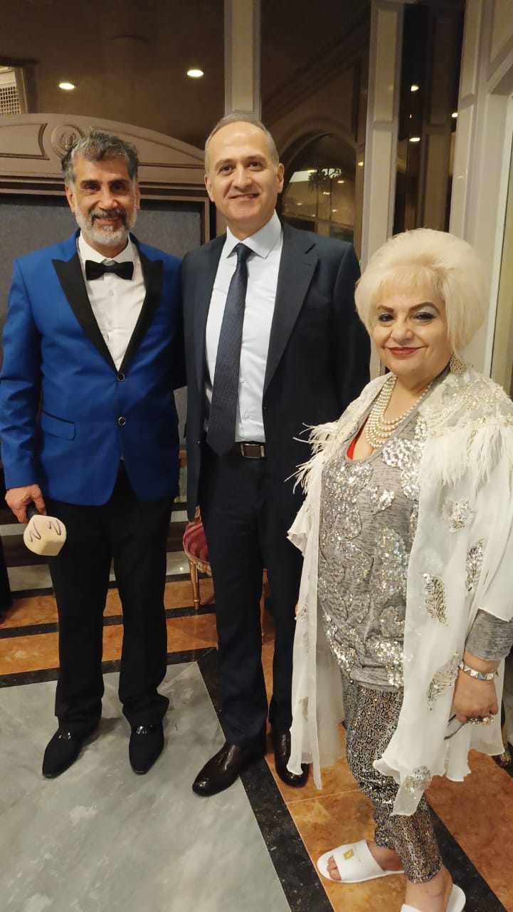 الإعلامي جورج معلولي مكرما في حفل : لقاء الشعوب دعوة من الله 