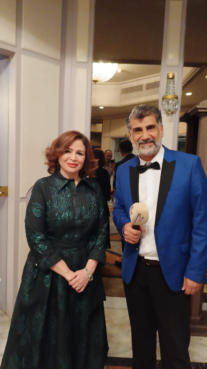 الإعلامي جورج معلولي مكرما في حفل : لقاء الشعوب دعوة من الله 