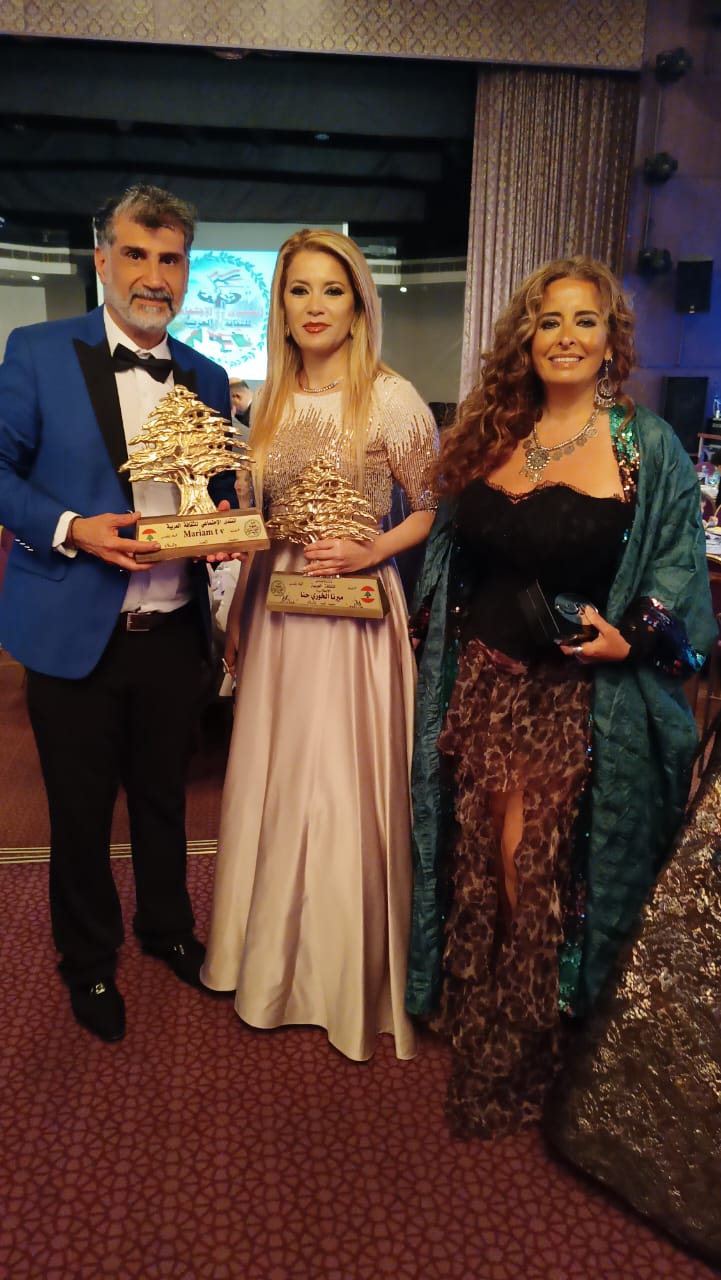 الإعلامي جورج معلولي مكرما في حفل : لقاء الشعوب دعوة من الله 